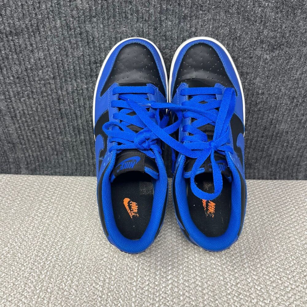 Nike Dunk Low Hyper Cobalt Blue Black Shoes Women’s 8 (6.5Y) CW1590-001 - Picture 7 of 8
